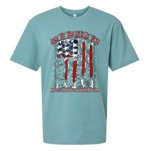 Dont Try That BS In My Town USA Flag Patriotic American Tank Top Sueded Cloud Jersey T-Shirt