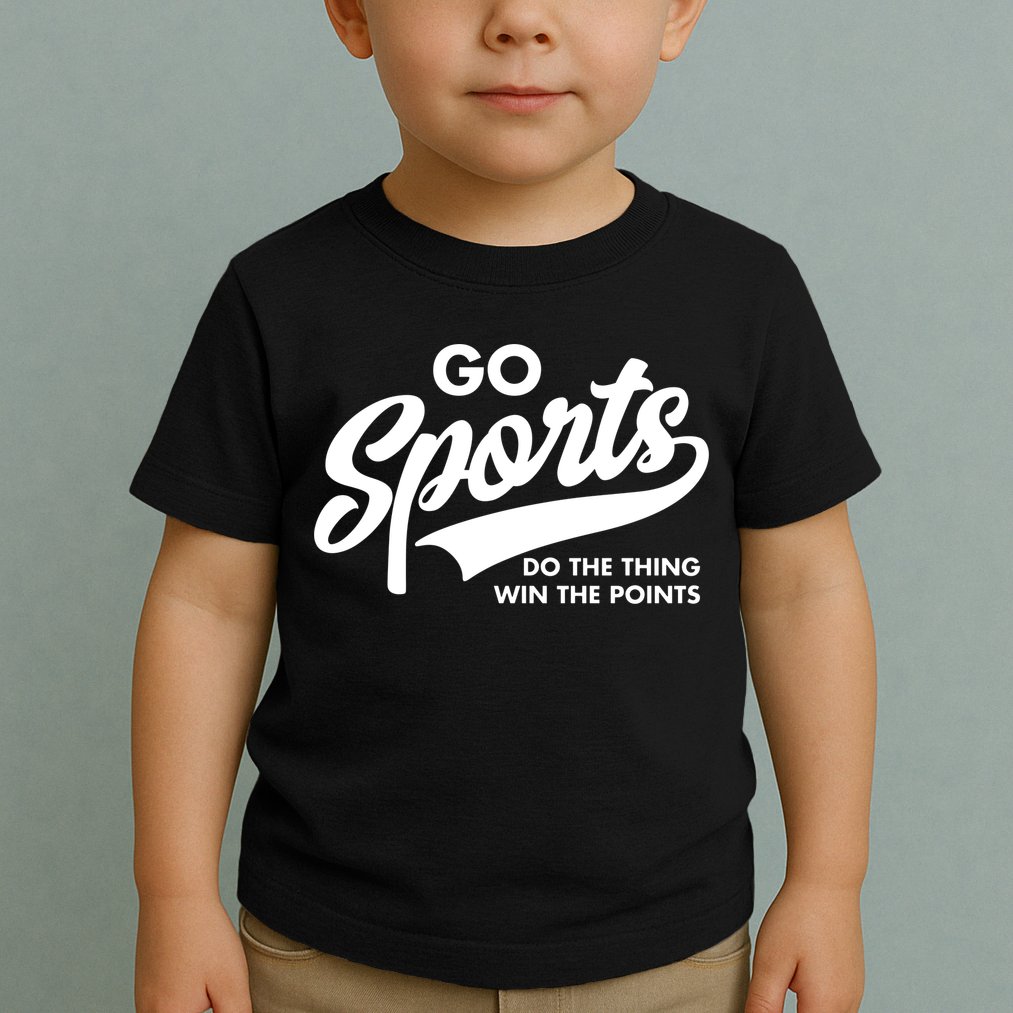 Do The Thing Win The Point Go Sports Toddler T-Shirt