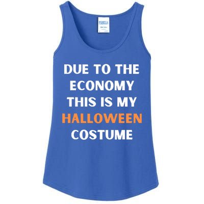 Due to the economy this is my halloween costume Ladies Essential Tank