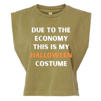 Due to the economy this is my halloween costume Garment-Dyed Women's Muscle Tee