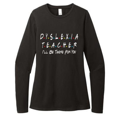 Dyslexia Teacher Therapist Unique Dyslexic Reading Therapy Womens CVC Long Sleeve Shirt