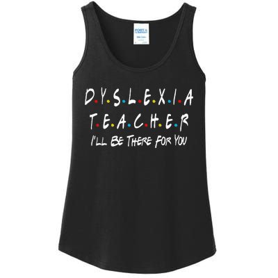 Dyslexia Teacher Therapist Unique Dyslexic Reading Therapy Ladies Essential Tank