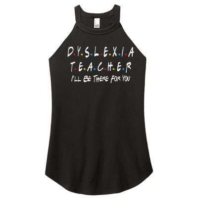 Dyslexia Teacher Therapist Unique Dyslexic Reading Therapy Women's Perfect Tri Rocker Tank