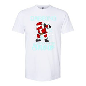 Dabbing Through The Snow Funny Santa Dab Christmas Lover Gift Softstyle CVC T-Shirt