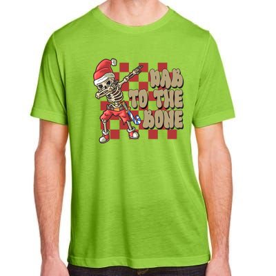 Dab To The Bone Funny Halloween Skeleton Adult ChromaSoft Performance T-Shirt