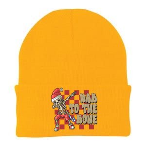 Dab To The Bone Funny Halloween Skeleton Knit Cap Winter Beanie