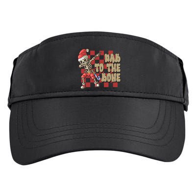 Dab To The Bone Funny Halloween Skeleton Adult Drive Performance Visor