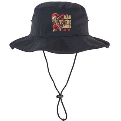 Dab To The Bone Funny Halloween Skeleton Bucket Hat