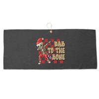Dab To The Bone Funny Halloween Skeleton Large Microfiber Waffle Golf Towel