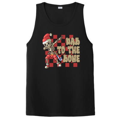 Dab To The Bone Funny Halloween Skeleton PosiCharge Competitor Tank