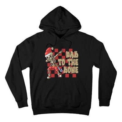 Dab To The Bone Funny Halloween Skeleton Tall Hoodie