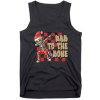 Dab To The Bone Funny Halloween Skeleton Tank Top