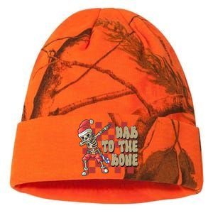 Dab To The Bone Funny Halloween Skeleton Kati Licensed 12" Camo Beanie