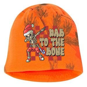 Dab To The Bone Funny Halloween Skeleton Kati - Camo Knit Beanie