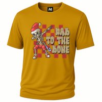 Dab To The Bone Funny Halloween Skeleton Performance Shirt