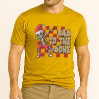 Dab To The Bone Funny Halloween Skeleton Performance Shirt