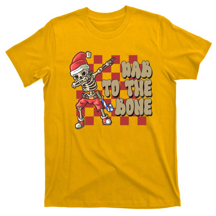 Dab To The Bone Funny Halloween Skeleton T-Shirt