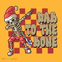 Dab To The Bone Funny Halloween Skeleton Youth Performance Sprint T-Shirt