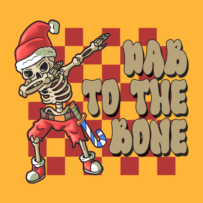 Dab To The Bone Funny Halloween Skeleton Toddler T-Shirt