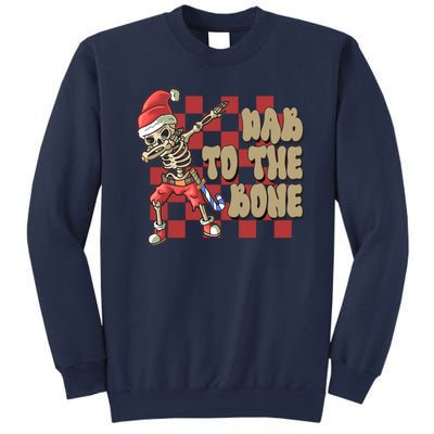 Dab To The Bone Funny Halloween Skeleton Sweatshirt