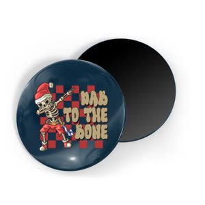 Dab To The Bone Funny Halloween Skeleton Magnet