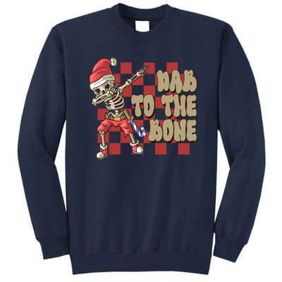 Dab To The Bone Funny Halloween Skeleton Tall Sweatshirt