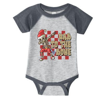 Dab To The Bone Funny Halloween Skeleton Infant Baby Jersey Bodysuit