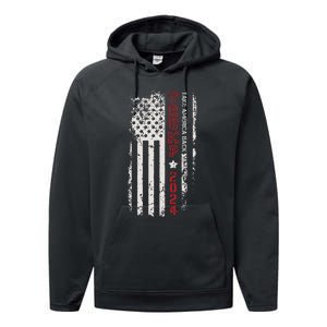 Donald Trump Take America Back 2024 Donald Trump 4th Of July Performance Fleece Hoodie