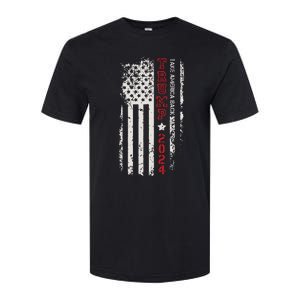 Donald Trump Take America Back 2024 Donald Trump 4th Of July Softstyle CVC T-Shirt