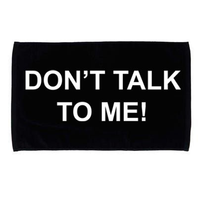 Don't Talk To Me Secret Masked Performer Gift Microfiber Hand Towel