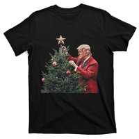 Donald Trump Traditional Christmas Tree Xmas Usa President T-Shirt