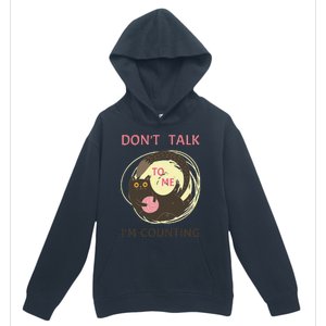 DonT Talk To Me IM Counting Funny Crochet Cat Lover Urban Pullover Hoodie