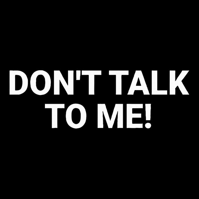 DonT Talk To Me Funny Anti Social Introvert Ladies Essential Flowy Tank