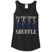 Do The Trump Shuffle Funny Trump Dance 4th July Trump 2024 Ladies Essential Tank