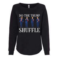 Do The Trump Shuffle Funny Trump Dance 4th July Trump 2024 Womens California Wash Sweatshirt