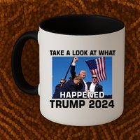 Donald Trump Take A Look What Happened I DonT Die Easily Mug