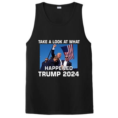 Donald Trump Take A Look What Happened I DonT Die Easily PosiCharge Competitor Tank