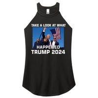 Donald Trump Take A Look What Happened I DonT Die Easily Women's Perfect Tri Rocker Tank