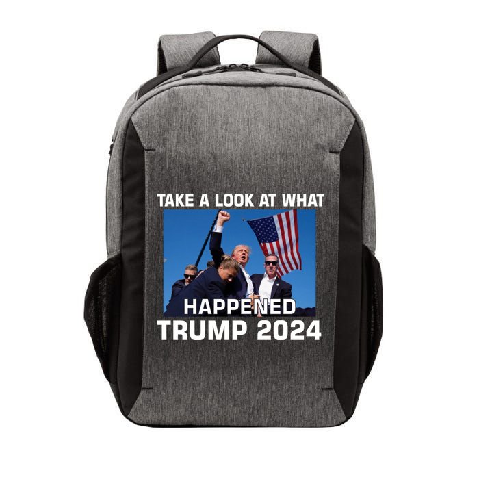 Donald Trump Take A Look What Happened I DonT Die Easily Vector Backpack
