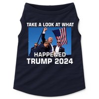 Donald Trump Take A Look What Happened I DonT Die Easily Doggie Tank