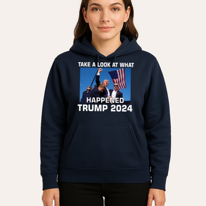 Donald Trump Take A Look What Happened I DonT Die Easily Hoodie