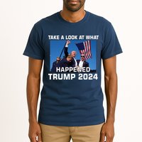 Donald Trump Take A Look What Happened I DonT Die Easily Tall T-Shirt