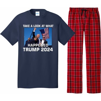 Donald Trump Take A Look What Happened I DonT Die Easily Pajama Set