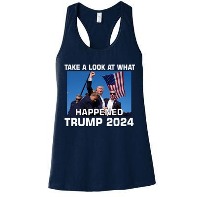 Donald Trump Take A Look What Happened I DonT Die Easily Womens Tank Top