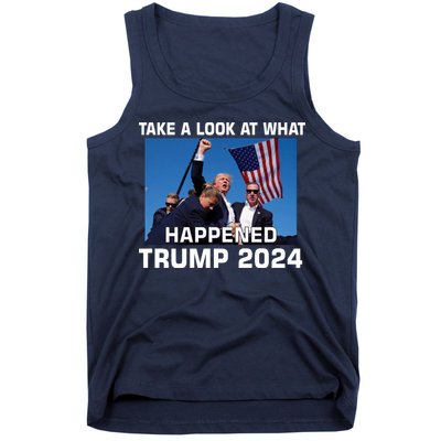 Donald Trump Take A Look What Happened I DonT Die Easily Tank Top