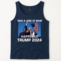Donald Trump Take A Look What Happened I DonT Die Easily Tank Top
