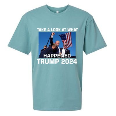 Donald Trump Take A Look What Happened I DonT Die Easily Sueded Cloud Jersey T-Shirt