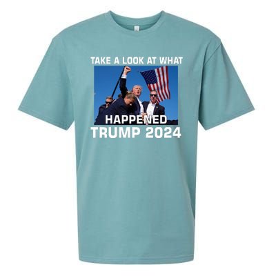 Donald Trump Take A Look What Happened I DonT Die Easily Sueded Cloud Jersey T-Shirt