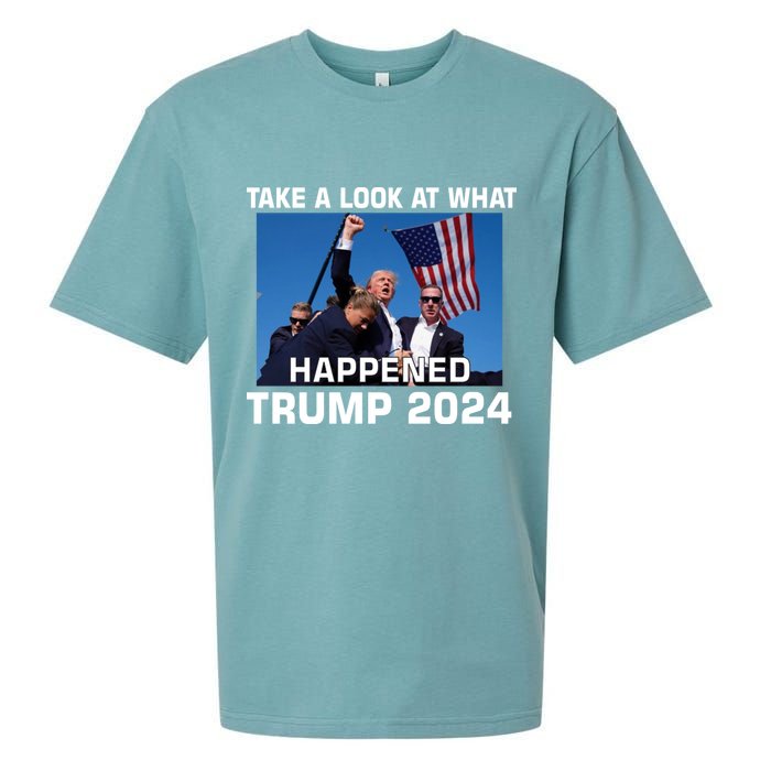 Donald Trump Take A Look What Happened I DonT Die Easily Sueded Cloud Jersey T-Shirt