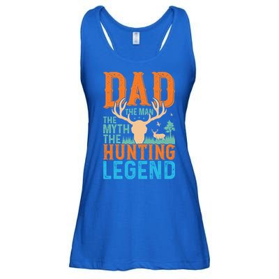 Dad The The Myth The Hunting Legend Gift Ladies Essential Flowy Tank